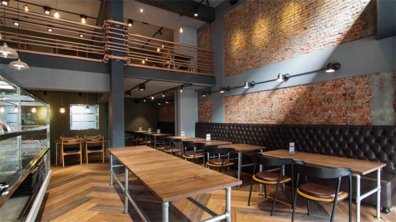 亲子同游—台北工业风Fun Cafe Fun轻食馆设计