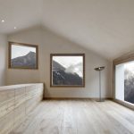 阿尔卑斯山区的房子