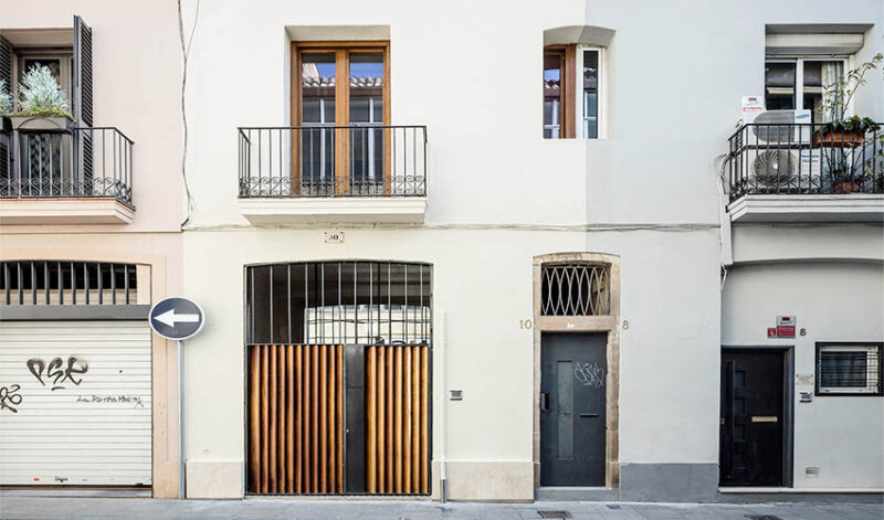 狭长屋改造！巴塞罗那135平商住合一宅