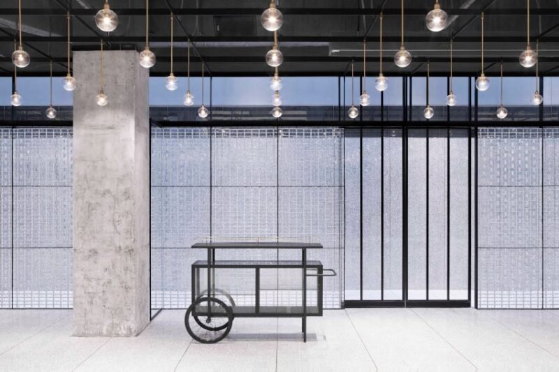 北京玻璃砖多功能会议厅设计：如恩设计Bei Space