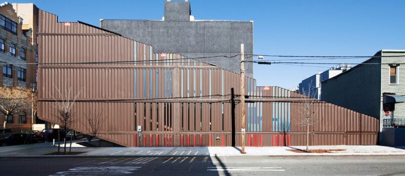 用21个集装箱打造的独栋别墅：布鲁克林carroll house