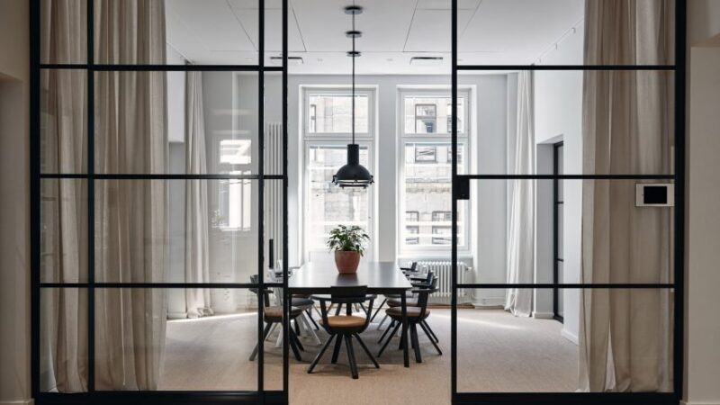 优雅温馨的北欧风办公空间：芬兰Fjord