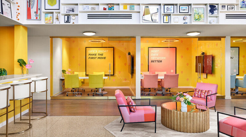 来看看这家做女性约会应用公司的办公环境