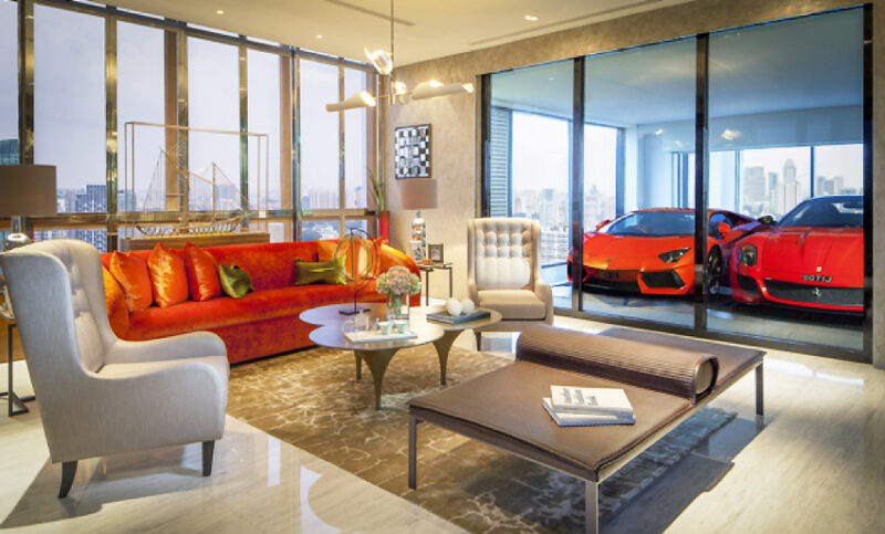 将你的跑车搬进家中—新加坡超跑公寓