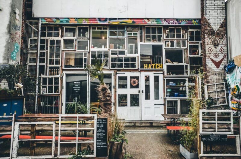 拼凑窗格里的文艺调调：东伦敦咖啡馆HATCH