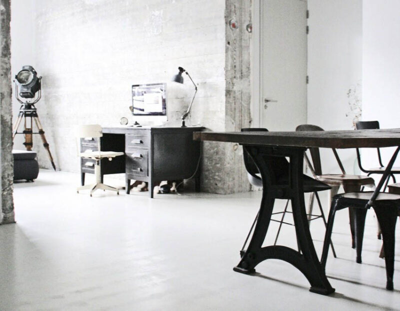 芬兰经典黑白灰LOFT风格公寓