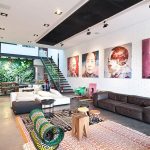 新加坡时尚现代工业风格阁楼设计