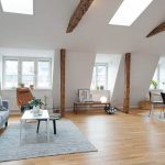 北欧风格斜顶阁楼设计