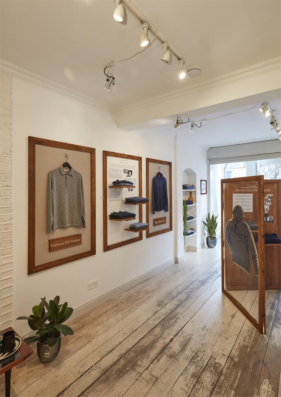 商业空间，服装店设计，线下体验店，Luca Faloni，品牌男装店设计