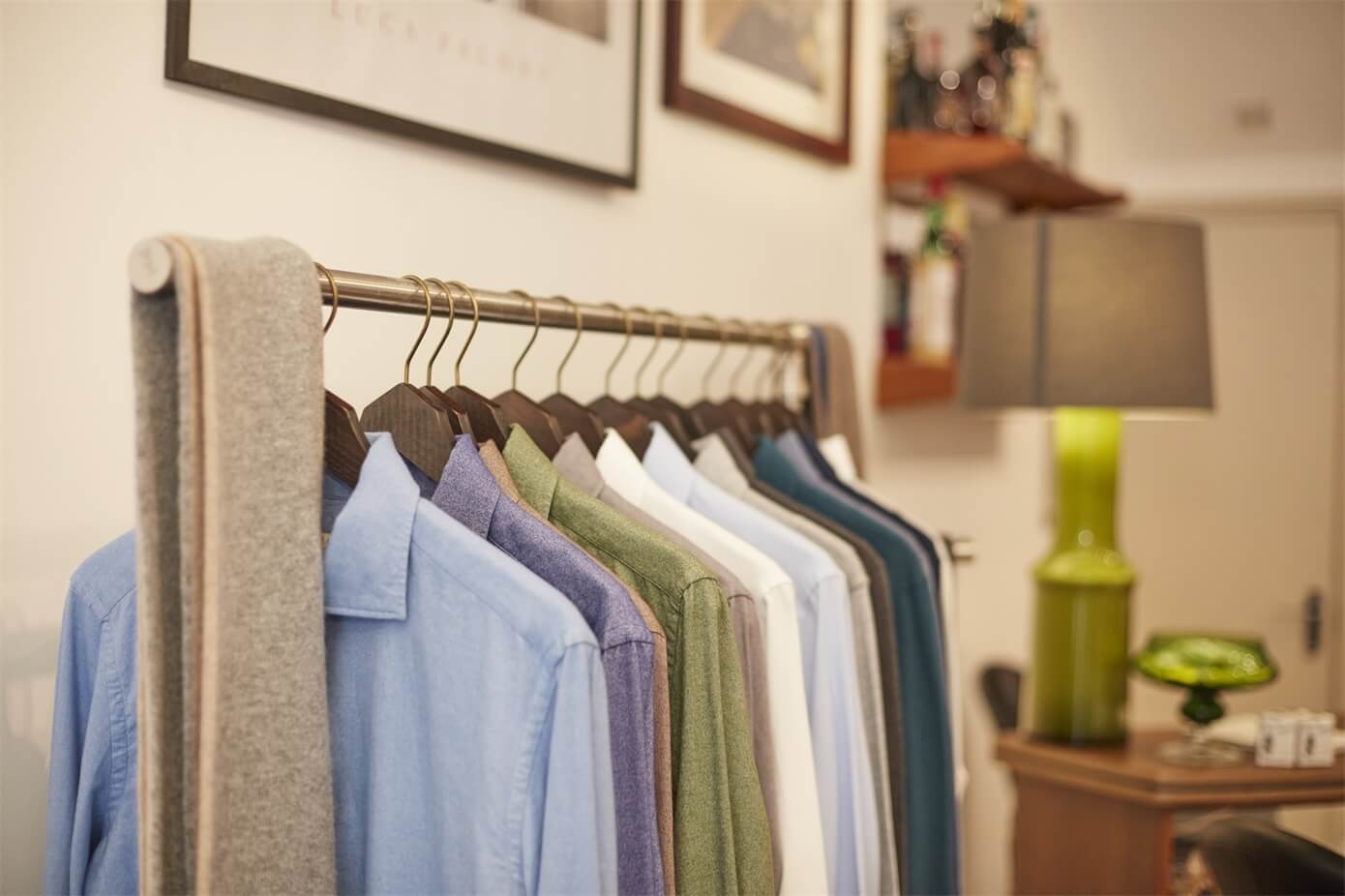 商业空间，服装店设计，线下体验店，Luca Faloni，品牌男装店设计