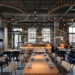 俄罗斯Grill Station工业风餐厅设计