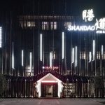 福州一家餐厅使用了竹子作为主要材料