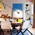 瑞典色彩缤纷折衷主义公寓