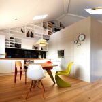 伦敦50㎡斜顶阁楼设计