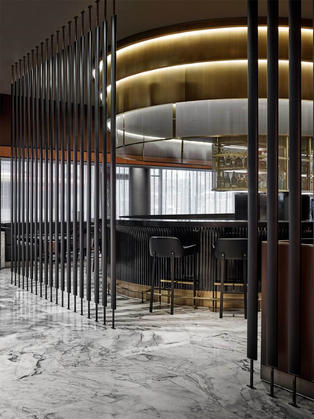 酒店空间，酒店翻新，拉迪森皇家酒店，丹麦设计师Arne Jacobsen，丹麦Space Copenhagen设计工作室，现代主义