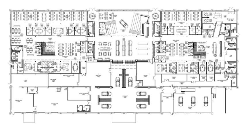 办公空间，Uber匹兹堡办公室设计，科技公司办公室设计，现代风格办公室设计，白色空间