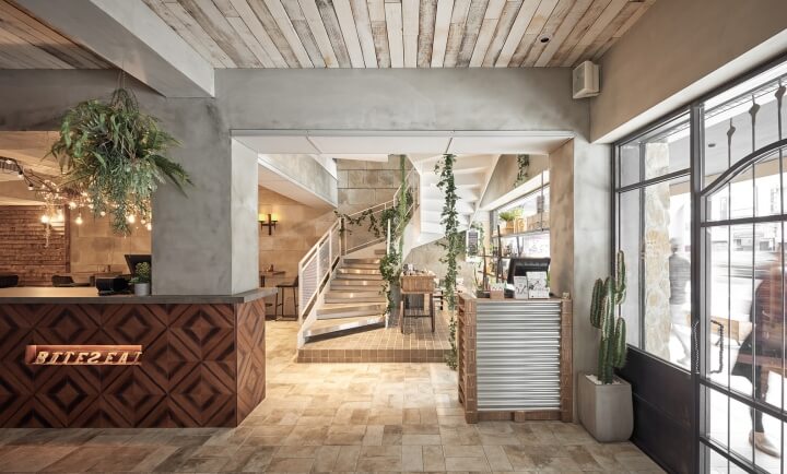 餐饮空间，台北餐厅设计，台北薄多义餐厅，HAO design，好室设计