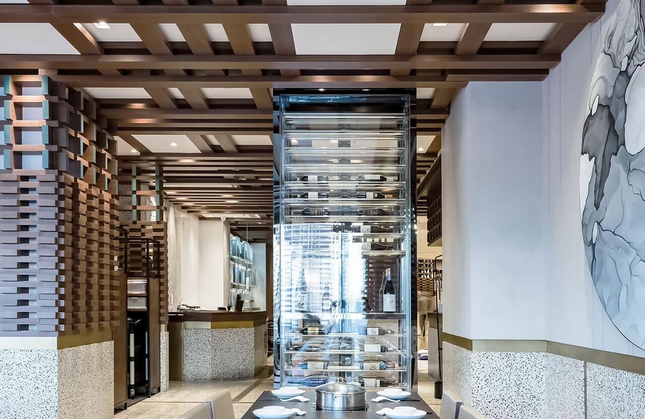餐饮空间，古鲁奇建筑，官也街澳门火锅店，北京，国内火锅店设计