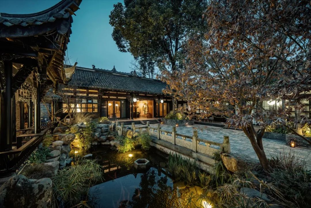 建筑改造，改造空间，精品酒店设计，成都上喜龙园四合院酒店，精品民宿设计，设计酒店