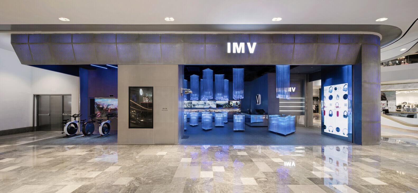 商业空间，栋栖设计，杭州来福士，杭州，IMV智能品牌买手店