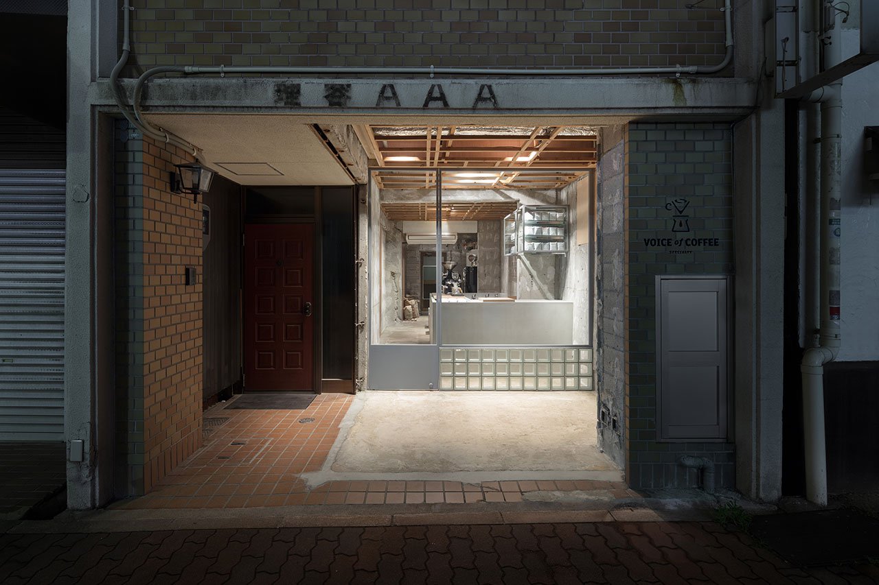 餐饮空间，咖啡馆设计，日本咖啡店设计，极简主义，水泥风咖啡厅设计，极简主义咖啡小店