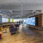 巴西一间充满活力的开放式商务办公室设计