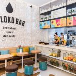 乌克兰一家有趣的彩色咖啡小店设计