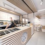 古老的石材与现代的木材结合，西班牙Le Crêpe da Pía餐饮店设计