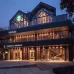 在星巴克喝酒，星巴克臻选北京坊旗舰店设计