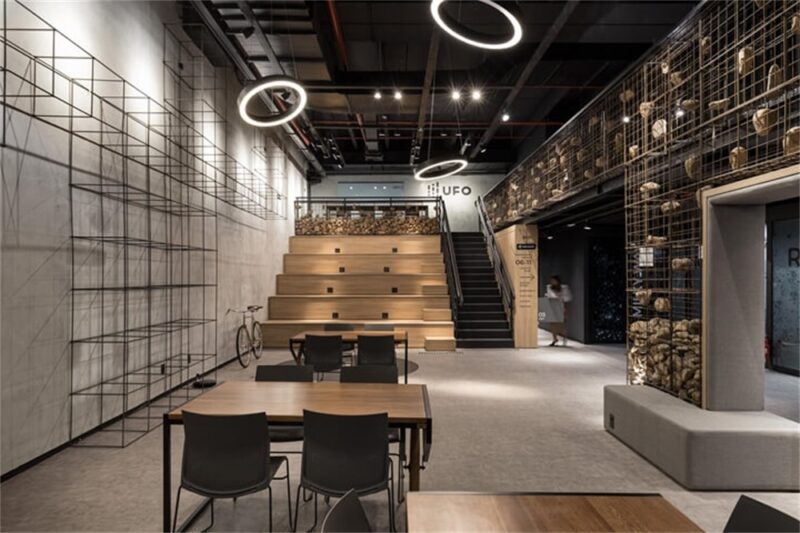 外星人的办公室，UFO联合办公空间设计