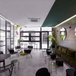 享受每天，活在当下—马德里2060牛顿青年旅社设计