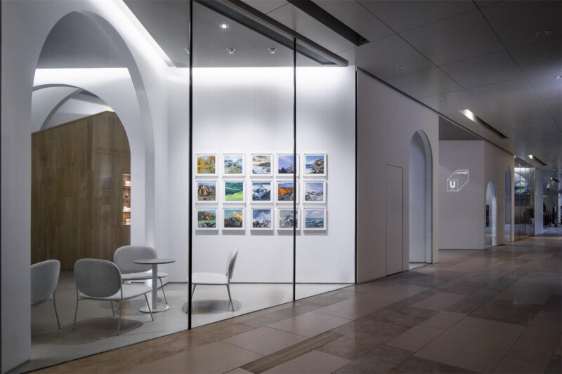 折叠拱券之上海二回画廊设计