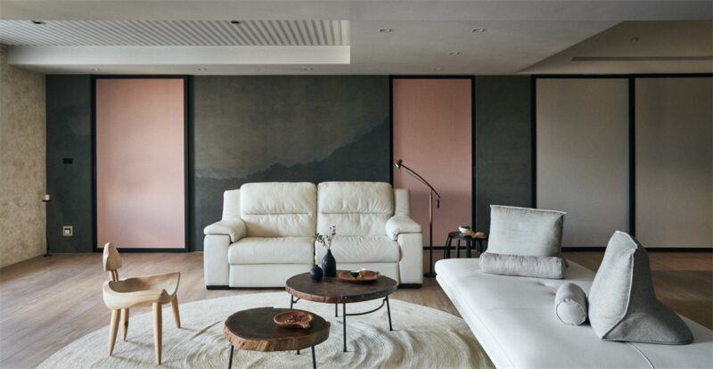 冶炼生活的禅，高雄一间北欧混搭禅意住宅设计