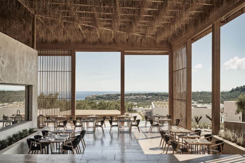 与自然和谐对话，希腊Olea All Suite Hotel酒店设计