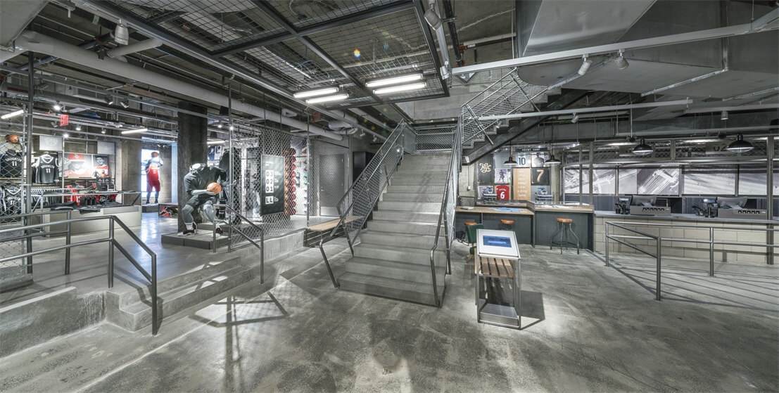 商业空间，阿迪达斯专卖店设计，阿迪达斯纽约旗舰店，零售空间，Adidas专卖店