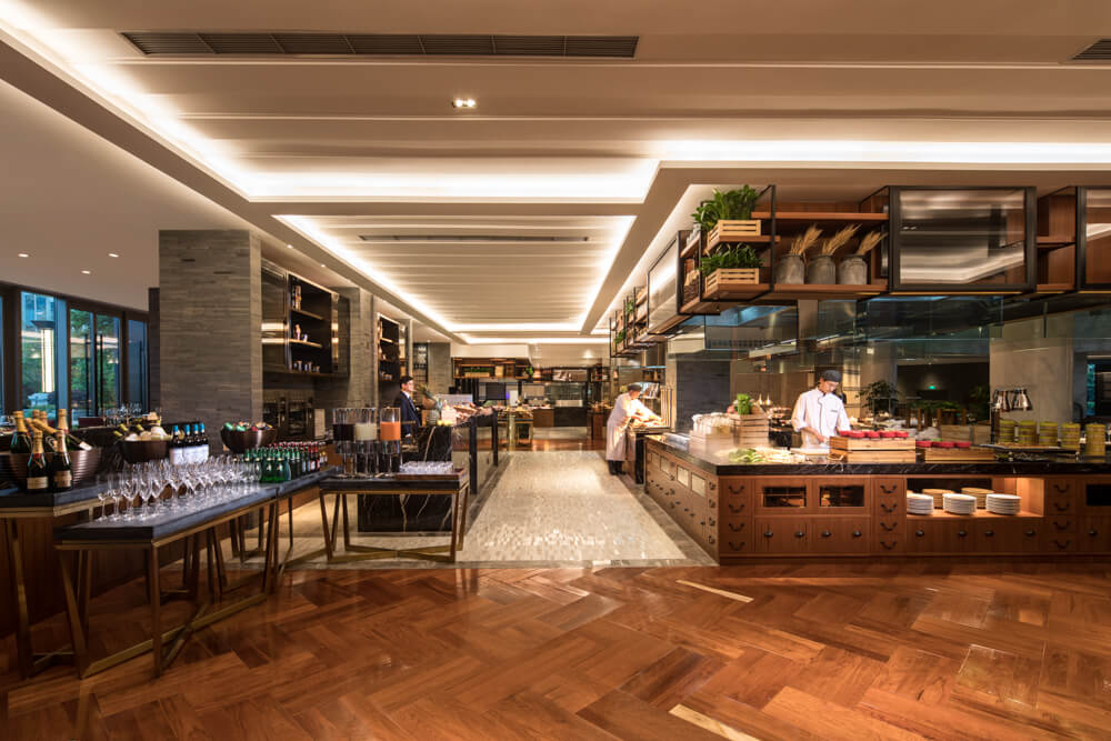 酒店空间，赫希贝德纳联合设计公司(HBA)，精品酒店设计，上海阿纳迪酒店，奢侈品牌酒店设计，全球第一家城市养生酒店，五星级酒店设计