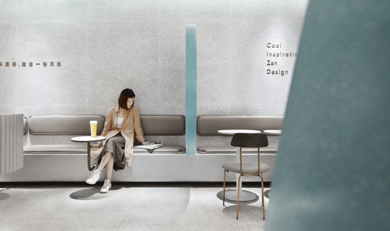 HEYTEA STORE 喜茶深圳中心书城店店面设计