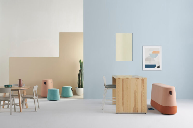 未来工作方式—Hightower系列北欧风办公家具设计