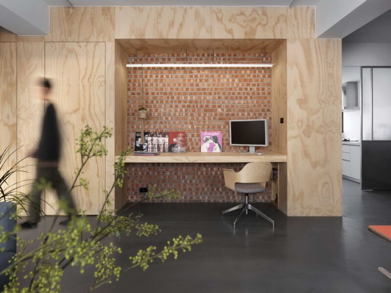 两册空间 | 台北紧凑型翁宅-Does More with Less