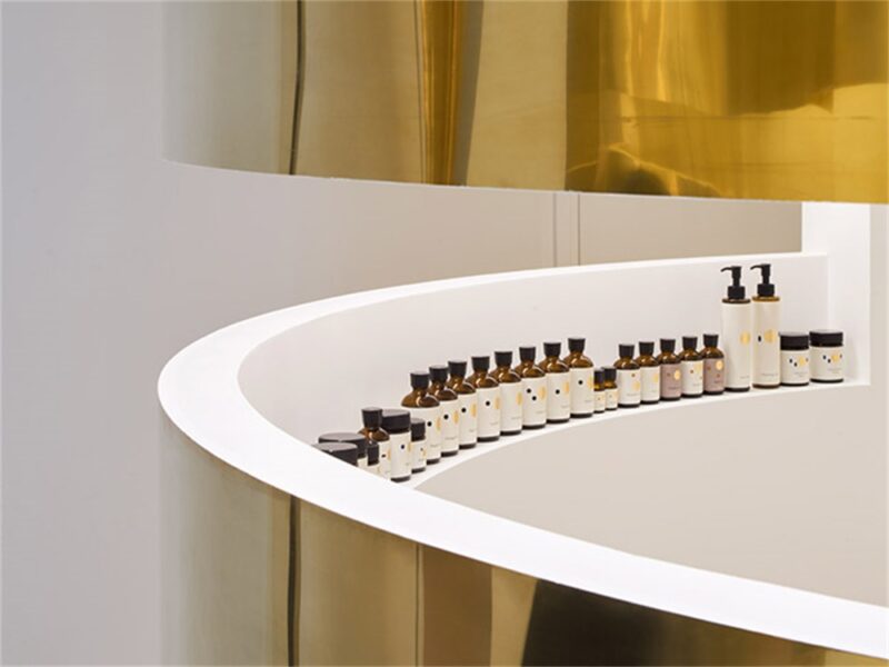 巴黎日本化妆品品牌en精品店设计