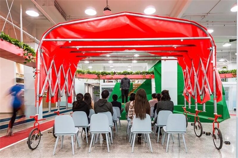 北京乐平公益基金会办公室设计