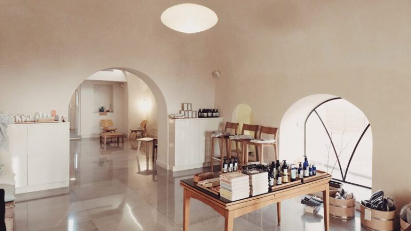 雅法这家spa融合了日本和阿拉伯的设计