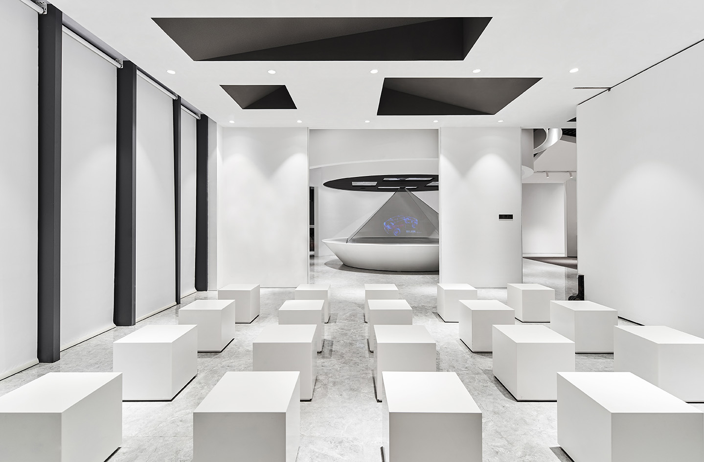 办公室设计，展厅设计，EMTEK，zones团队，深圳展厅设计，公共展厅