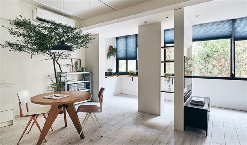 台北40年老屋改造之天母130平米北欧风住宅