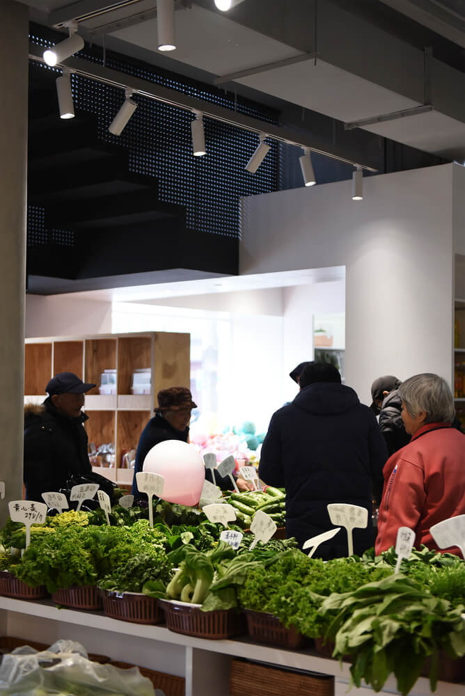 商业空间，新零售，菜市场，果蔬商店