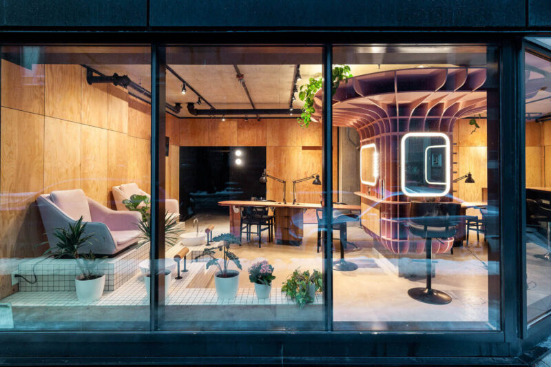 2019珊瑚橘，加拿大D’ESTHÉTIQUE美容沙龙设计