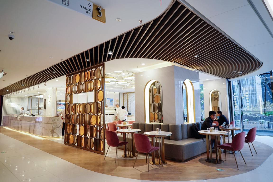 上海精致甜品店，面包店，L'Eclair De Genie，EDS Interior，面包店设计