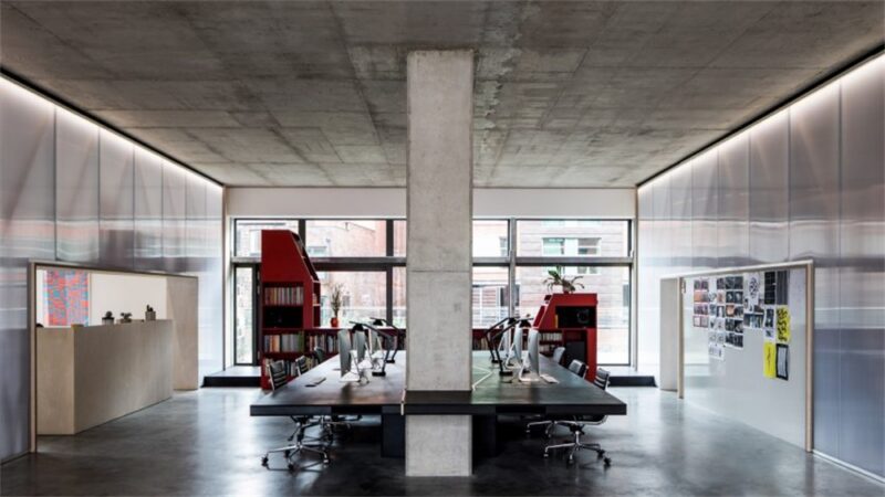 谢菲尔德18世纪铸铁厂改造办公空间设计