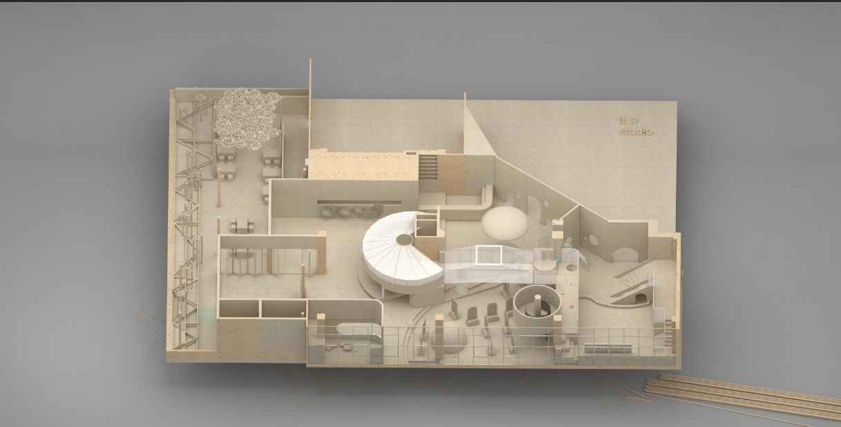 餐厅设计，亲子餐厅，itDstudio，重庆亲子餐厅设计，STAR ART HOME