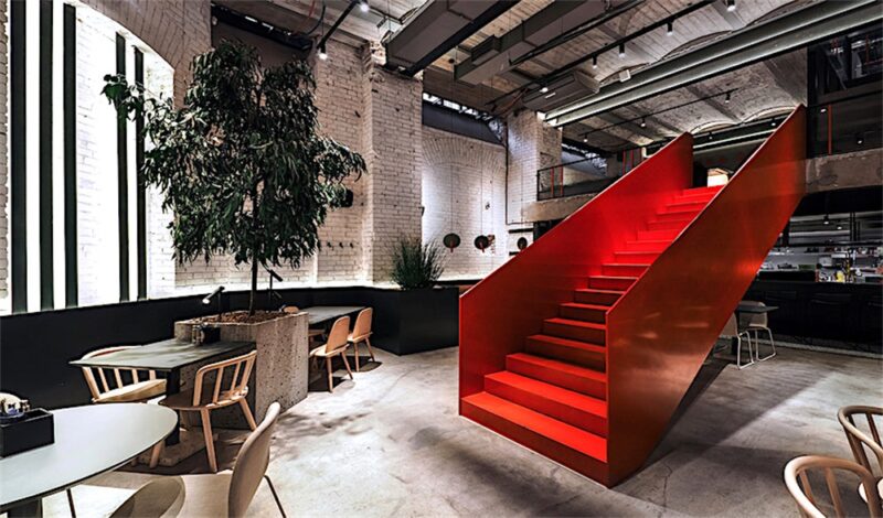 DA. | 俄罗斯工业风PIZZA 22餐厅设计